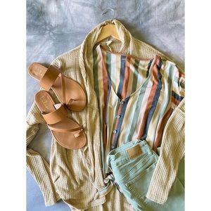 Green Hi-Rise Jeggings 0 X-Long